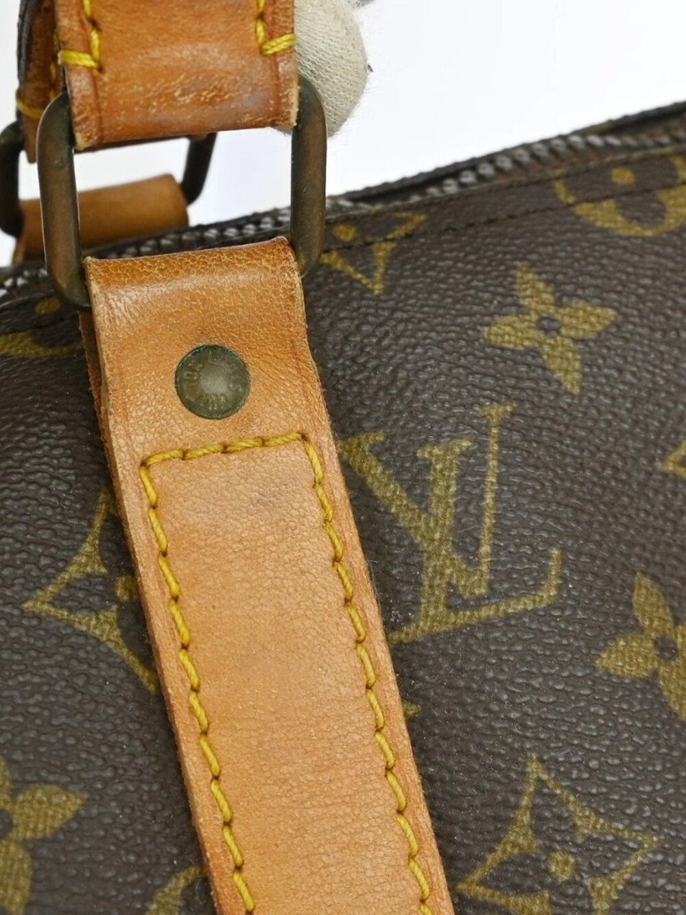 LOUIS VUITTON KEEPALL 50 TRAVEL HANDBAG MONOGRAM M41426 MB852 YQ06608 - Picture 7 of 15